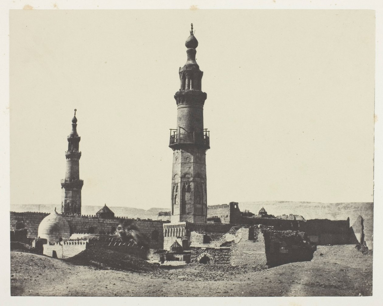 Mesquita de Aly-Bey, Girgeh, Alto Egito, chapa 15 do álbum "Egypte, Nubie, Palestine et Syrie" (1852) de Maxime Du Camp