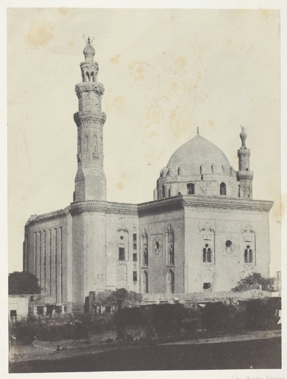 Mesquita do Sultão Haçan, Cairo de Maxime Du Camp