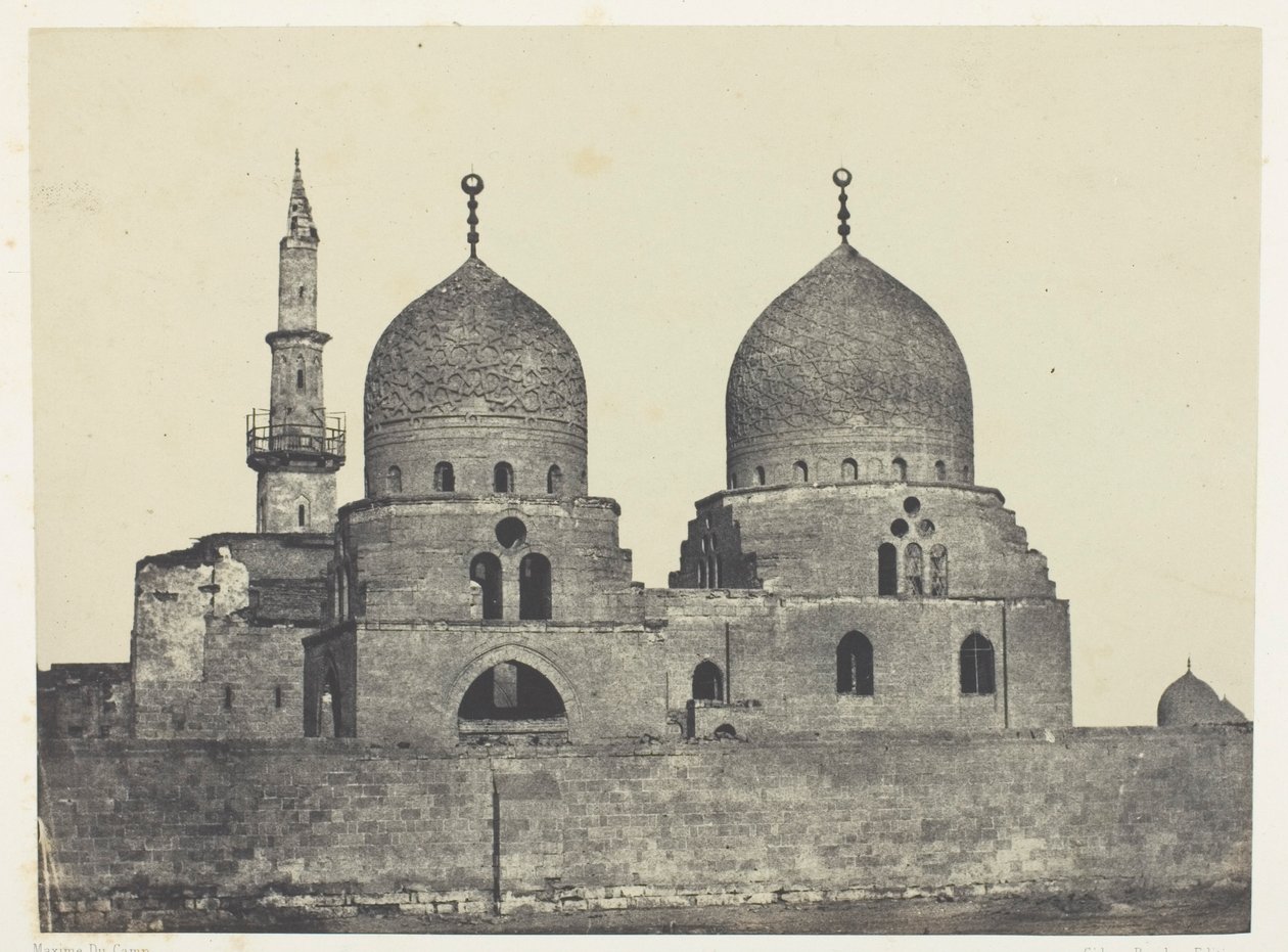 Mesquita e Tumba do Sultão Kansou-el-Gouri, Cairo de Maxime Du Camp
