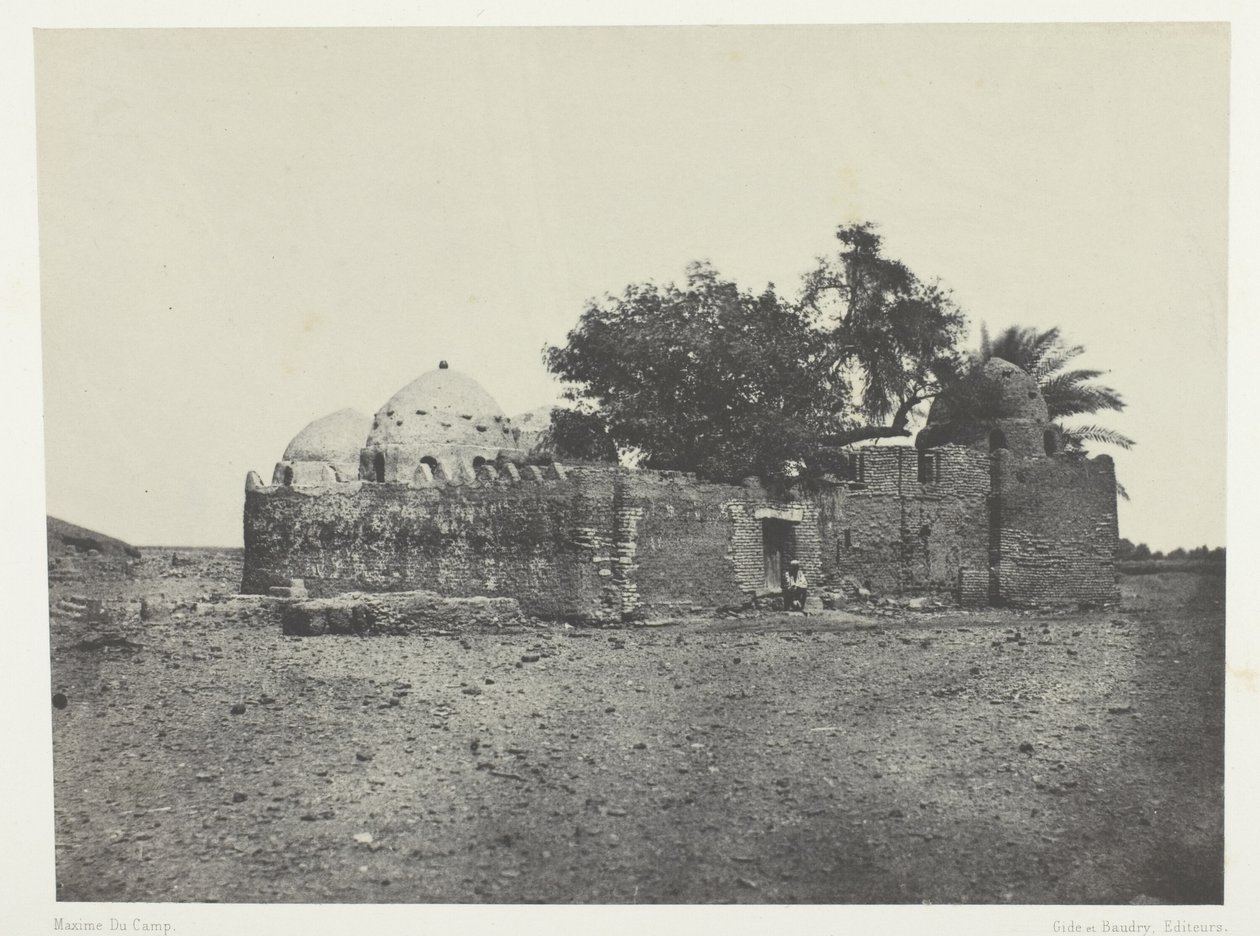 Túmulo de Cidi-Abdellah-el-Marabout, Alto Egito de Maxime Du Camp