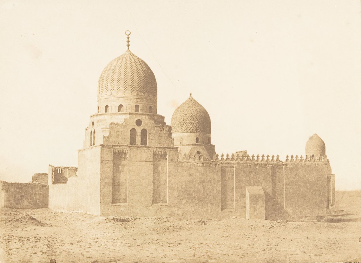 Tombeau des Sultans Mamelouks, au Kaire, Dezembro de 1849-Janeiro de 1850. de Maxime Du Camp