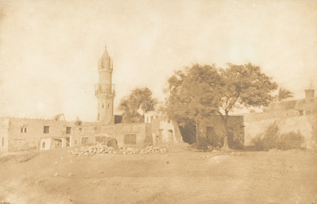 Vista tirada em Béni-Souef, 1850. de Maxime Du Camp
