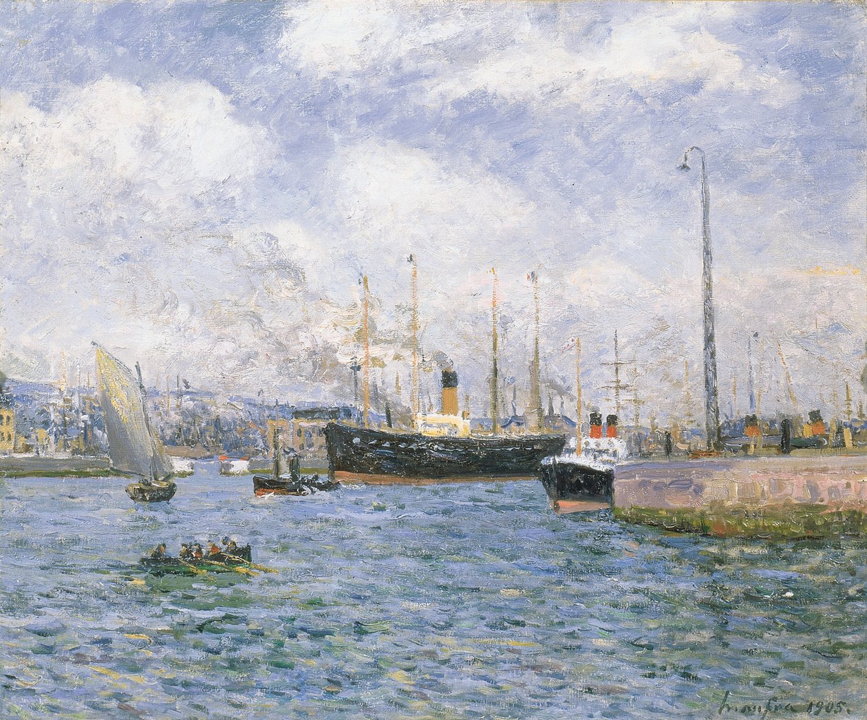 Partida de Havre, 1905 de Maxime Emile Louis Maufra