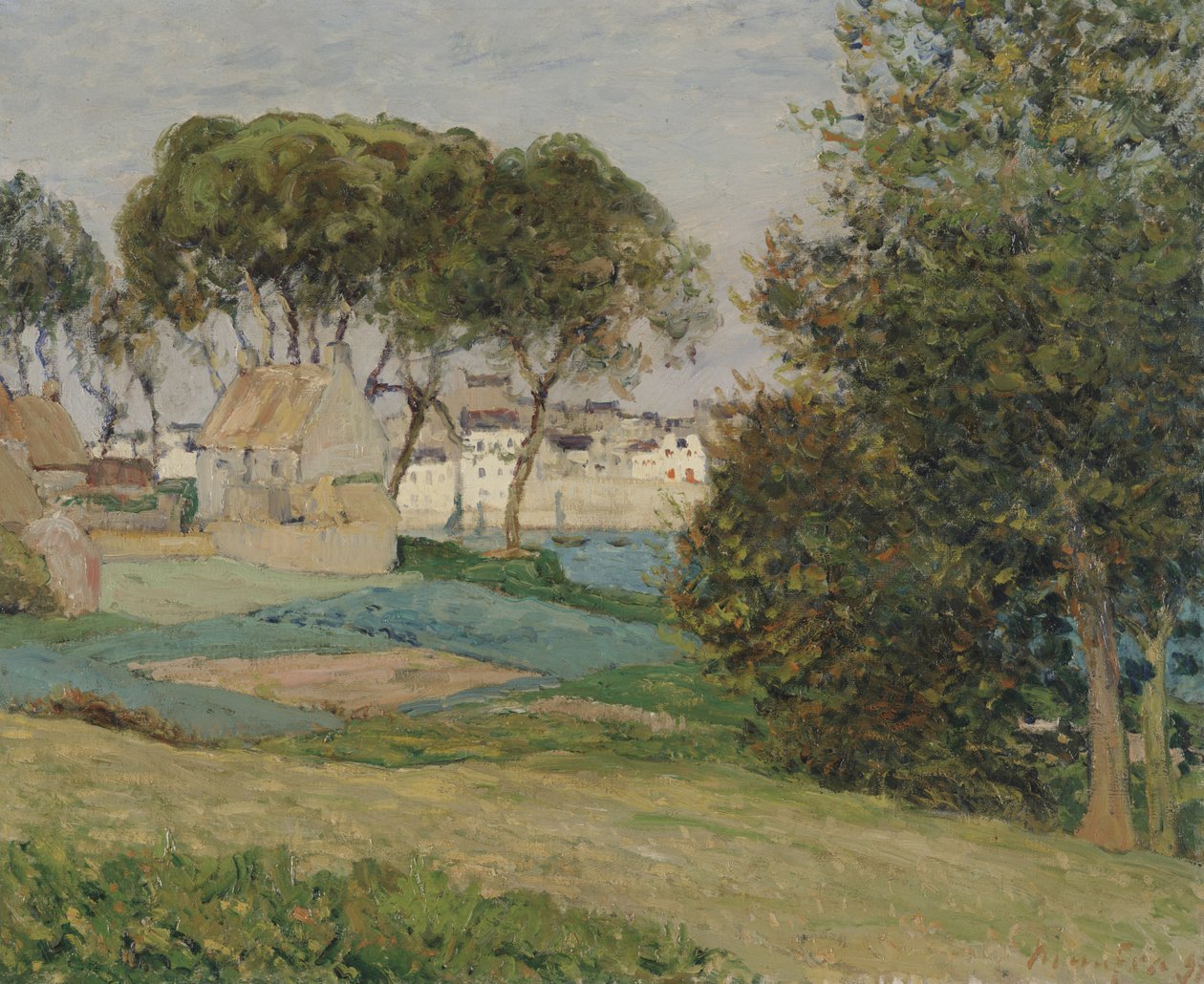 Douarnenez, paisagem de outubro de Maxime Emile Louis Maufra