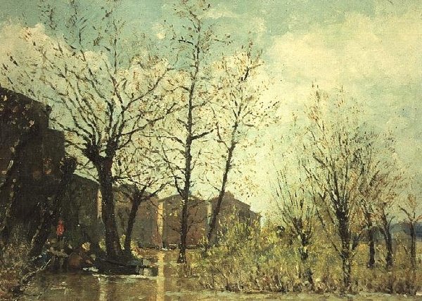 A Inundação de Maxime Emile Louis Maufra