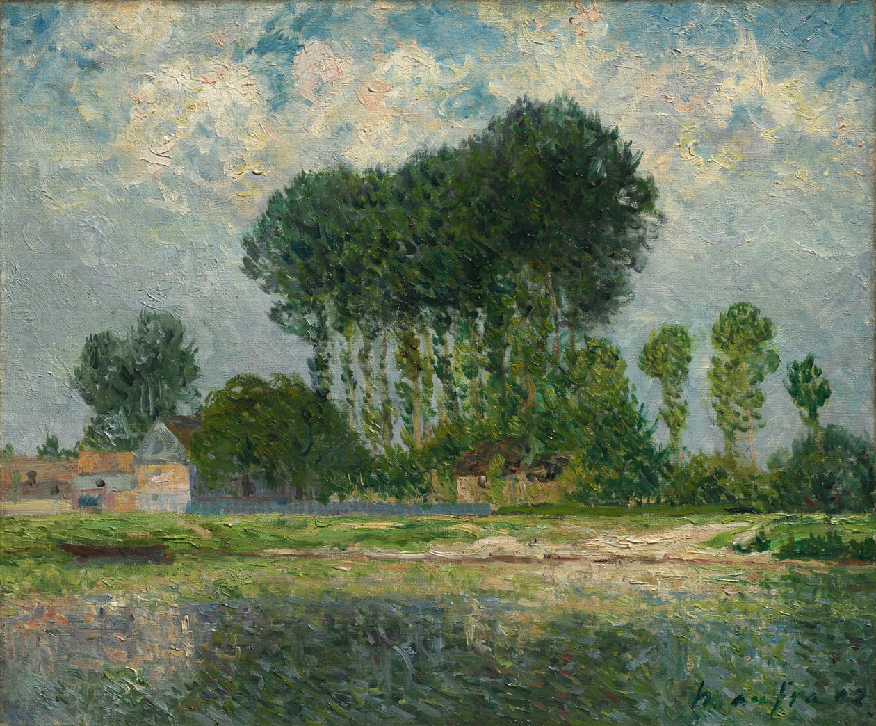 O rio, 1902. de Maxime Emile Louis Maufra