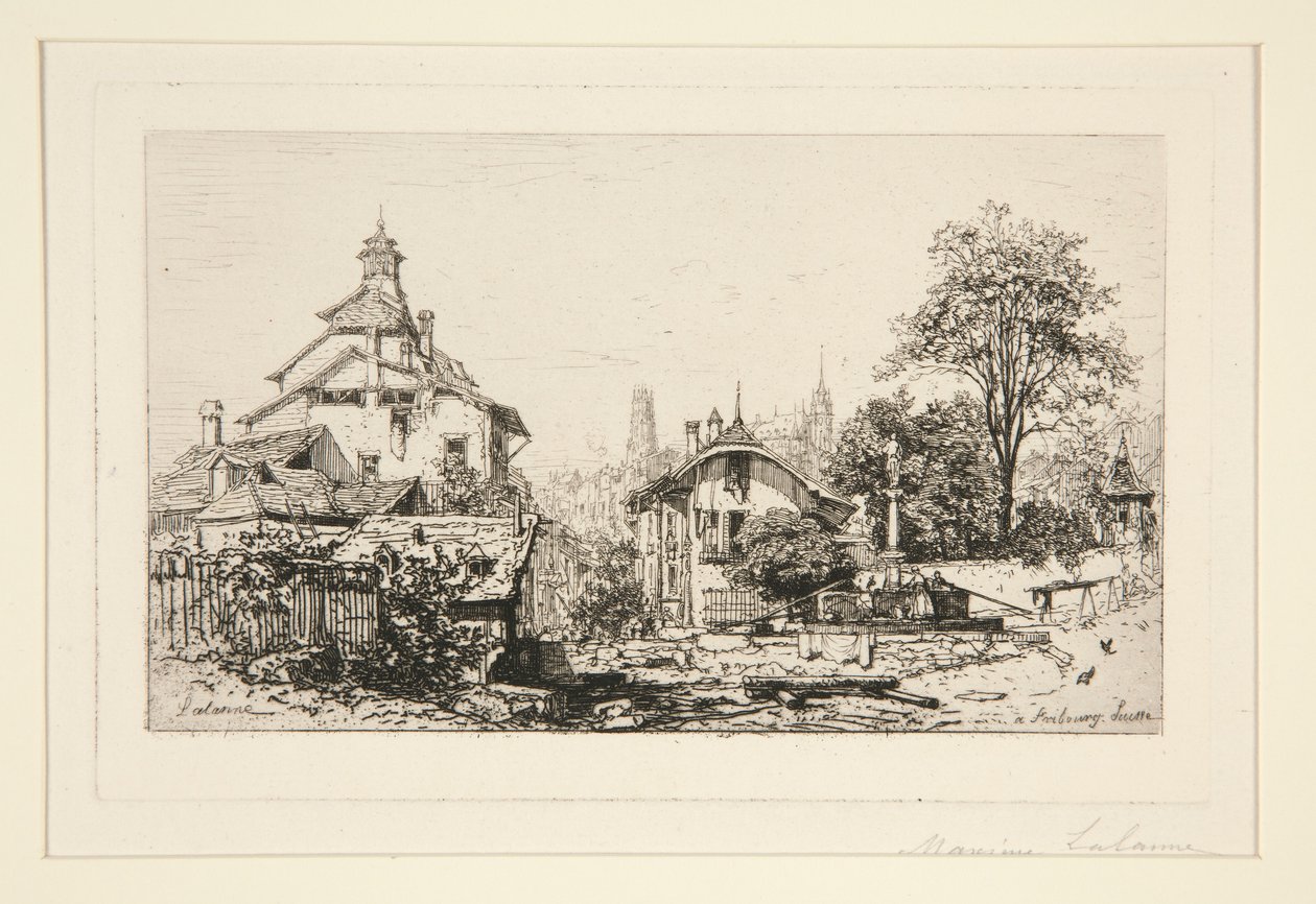 A Insbourg, Suisse (Em Insbourg, Suíça) de Maxime Lalanne