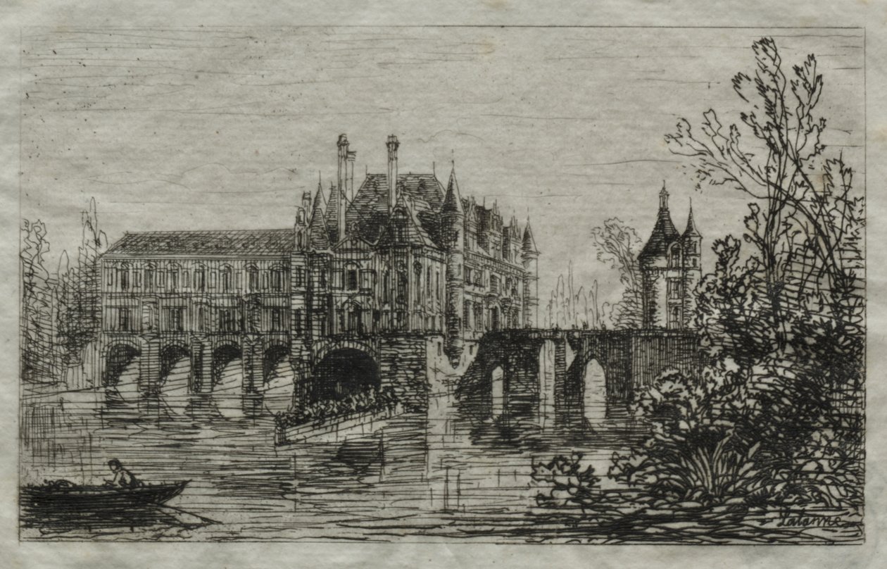 Castelo de Chenonceau de Maxime Lalanne