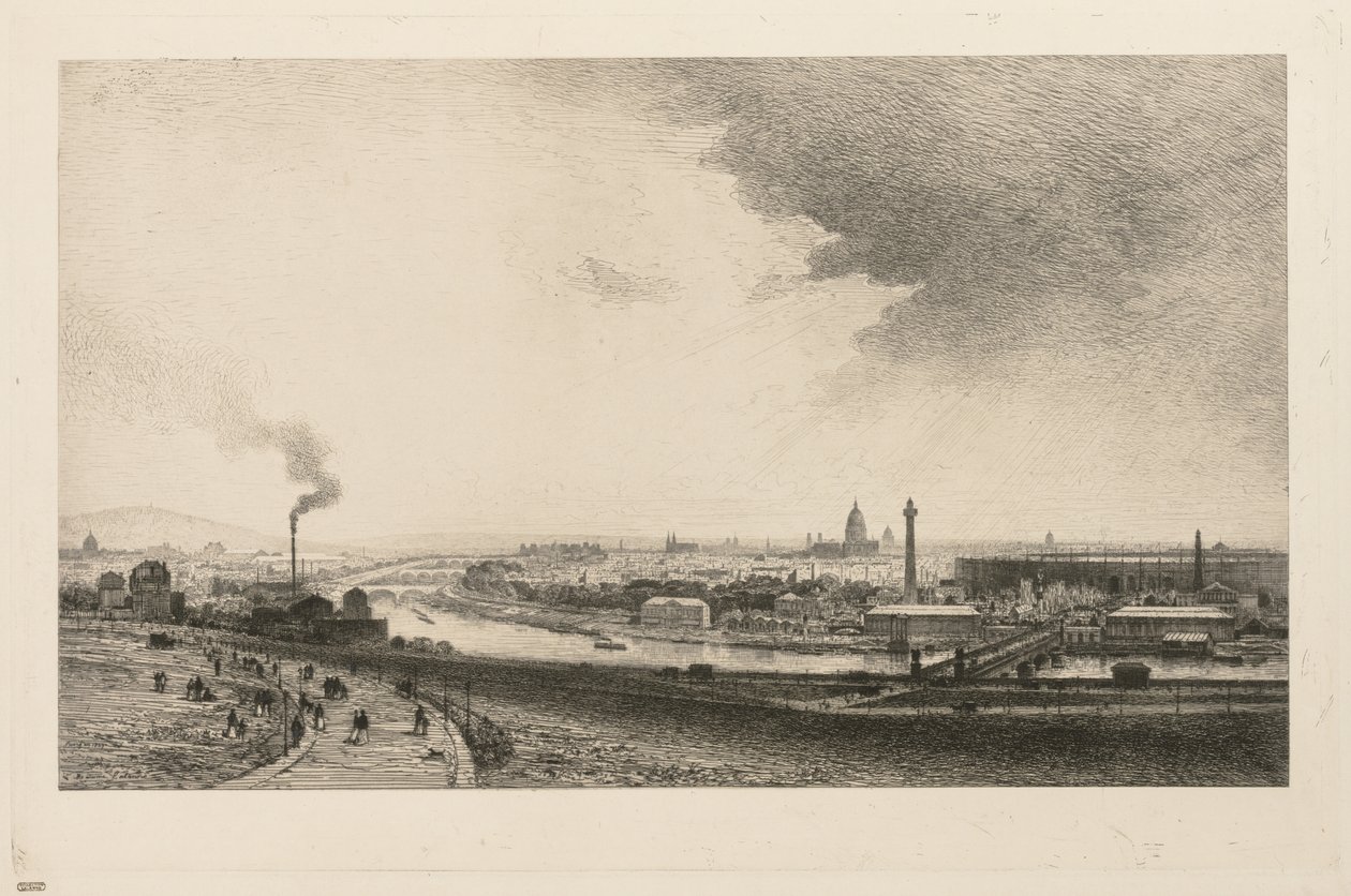 No Sena, 1867. de Maxime Lalanne