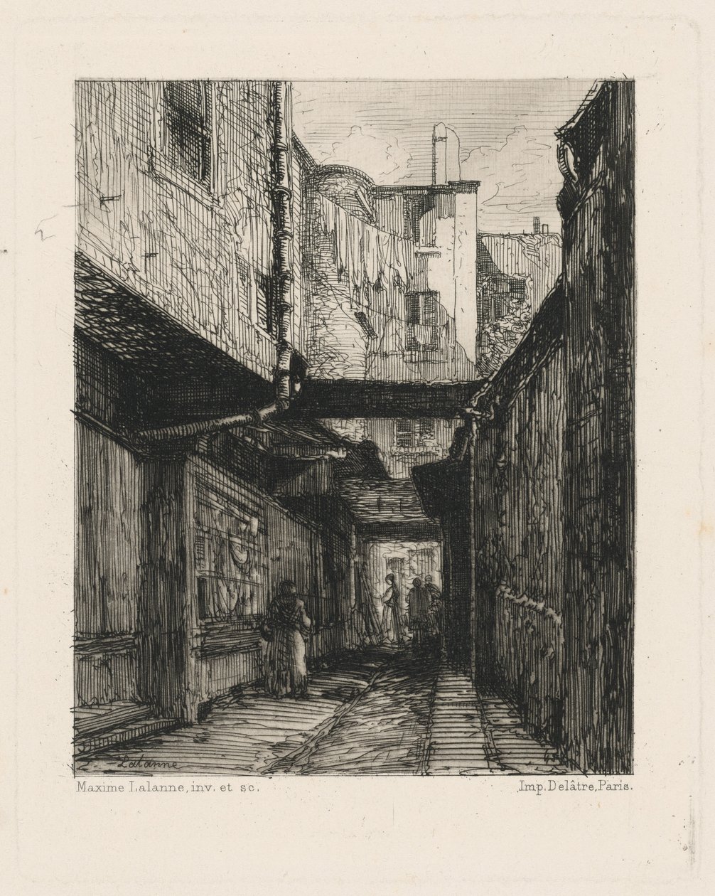 Passage de la Marmite, Paris de Maxime Lalanne