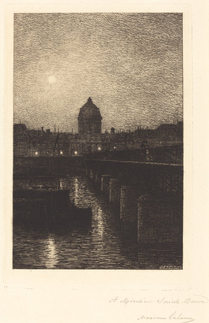 Ponte das Artes de Maxime Lalanne