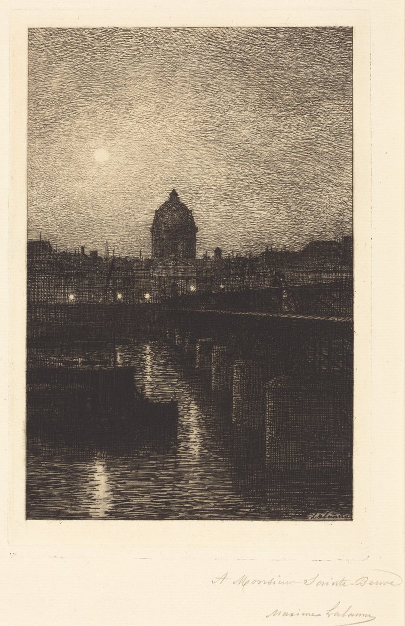 Pont des Arts de Maxime Lalanne