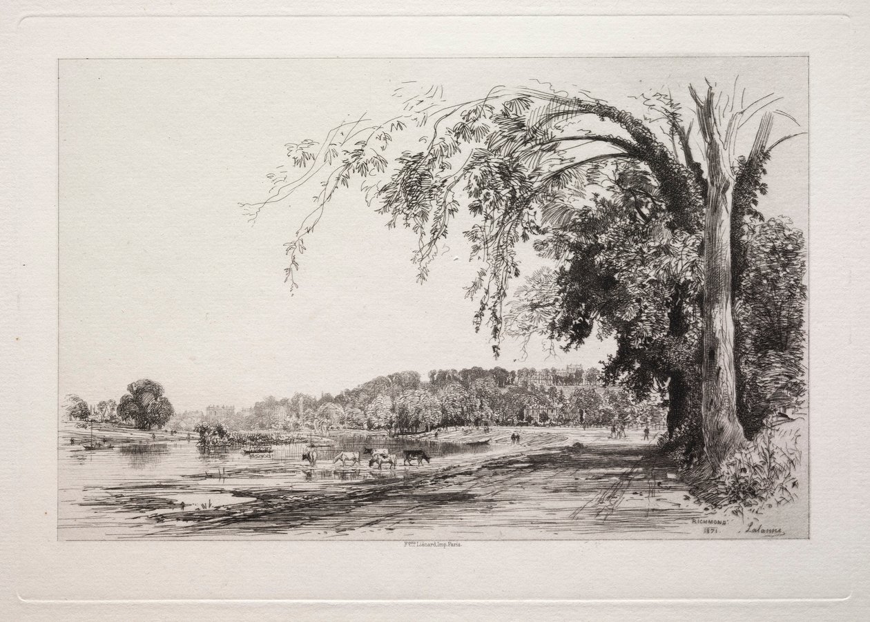 Richmond, 1871. de Maxime Lalanne