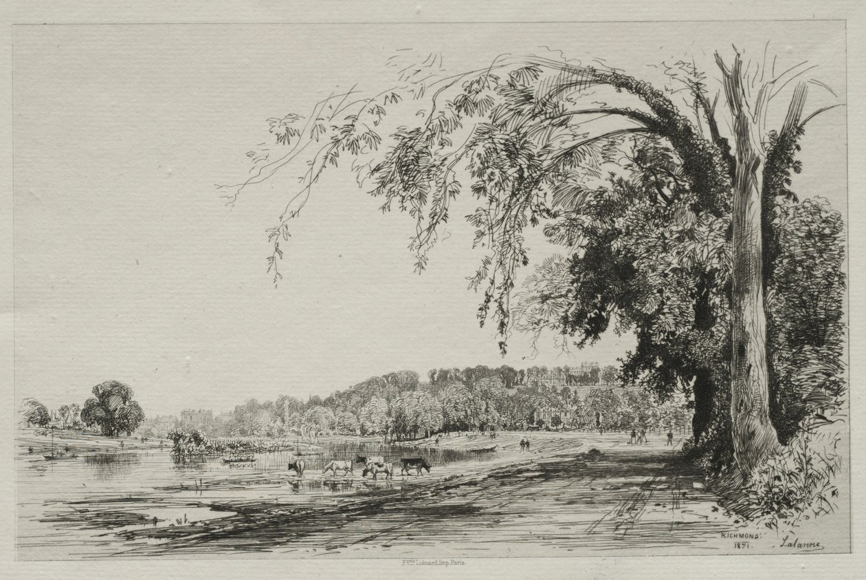 Richmond, 1871. de Maxime Lalanne