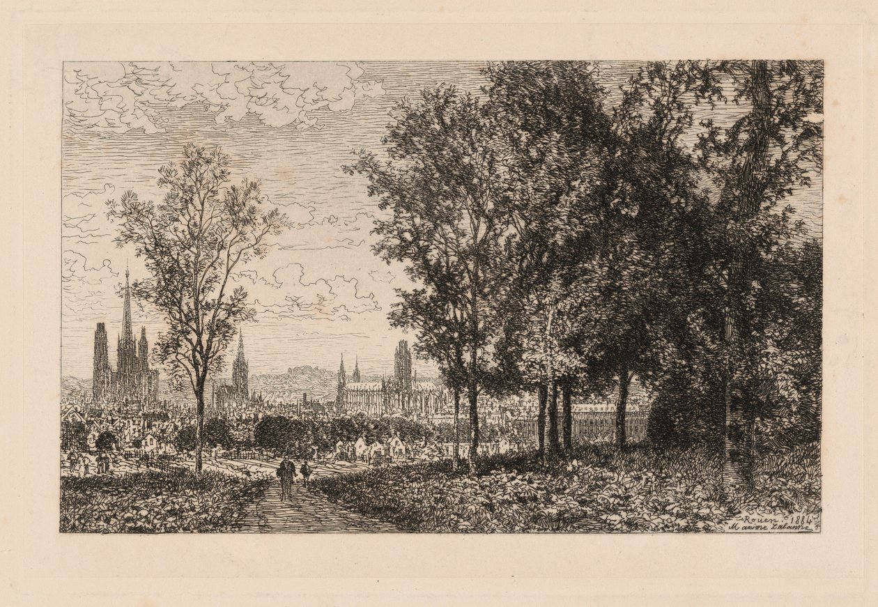 Rouen de Maxime Lalanne
