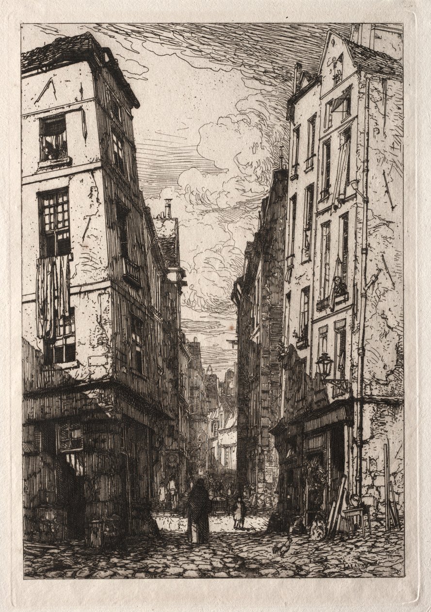Rue des Marmousets. de Maxime Lalanne