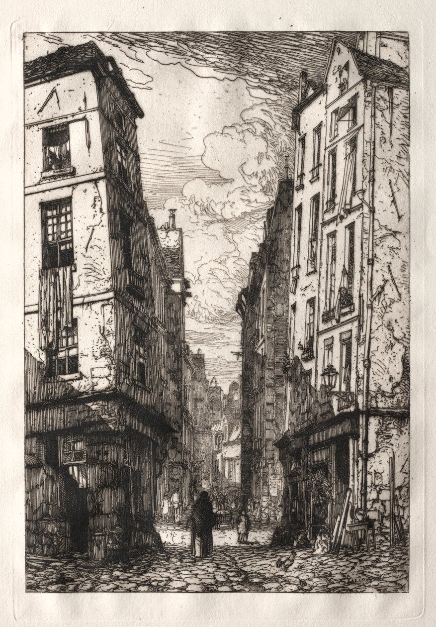 Rue des Marmousets. de Maxime Lalanne