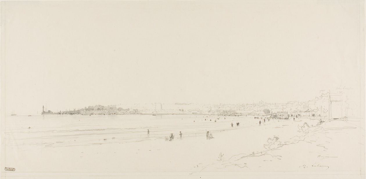 A praia de Royan de Maxime Lalanne