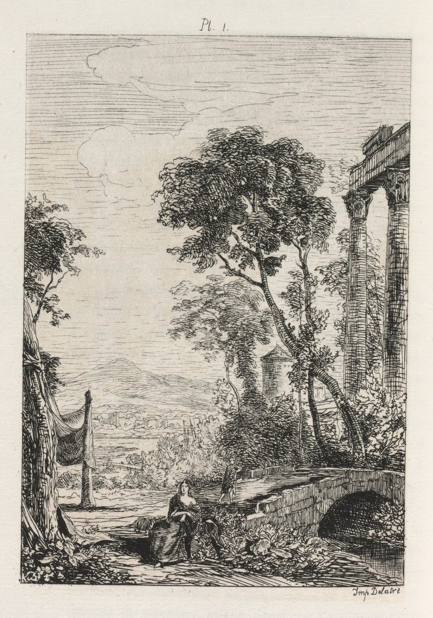 Tratado sobre Gravura e Gravura: Placa 1, 1866. de Maxime Lalanne