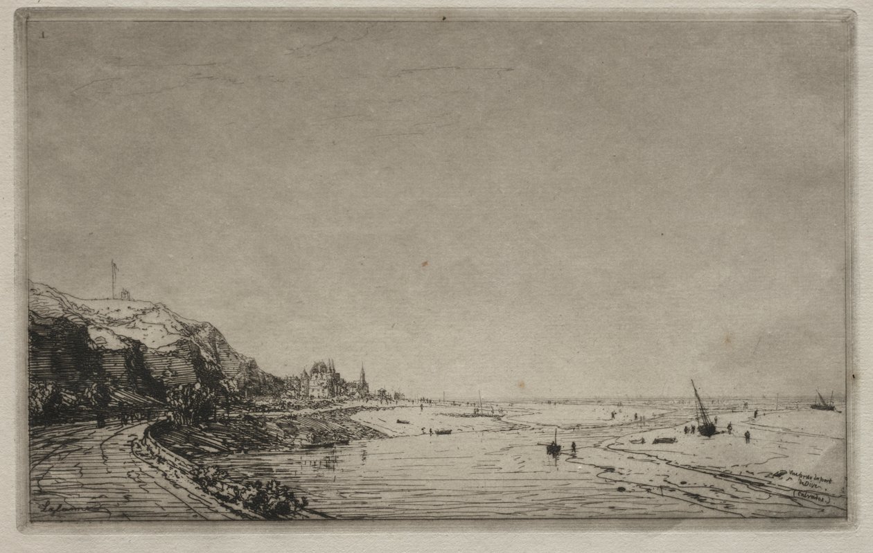 Vista de Port du Dives (Calvados) de Maxime Lalanne