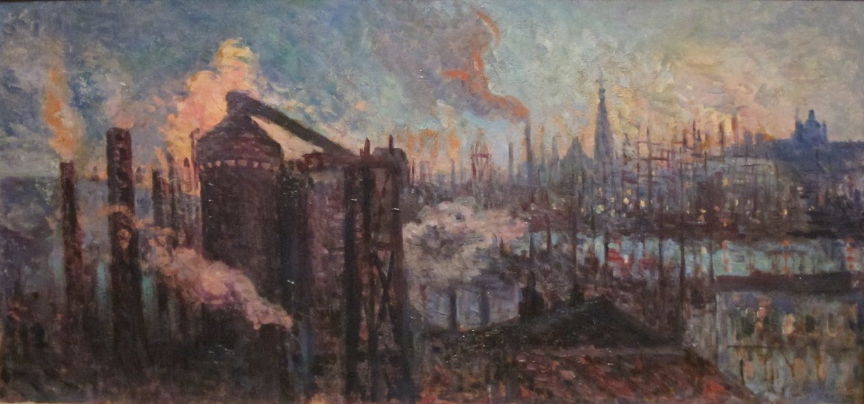 Industriais de Grand Ville de Maximilien Luce