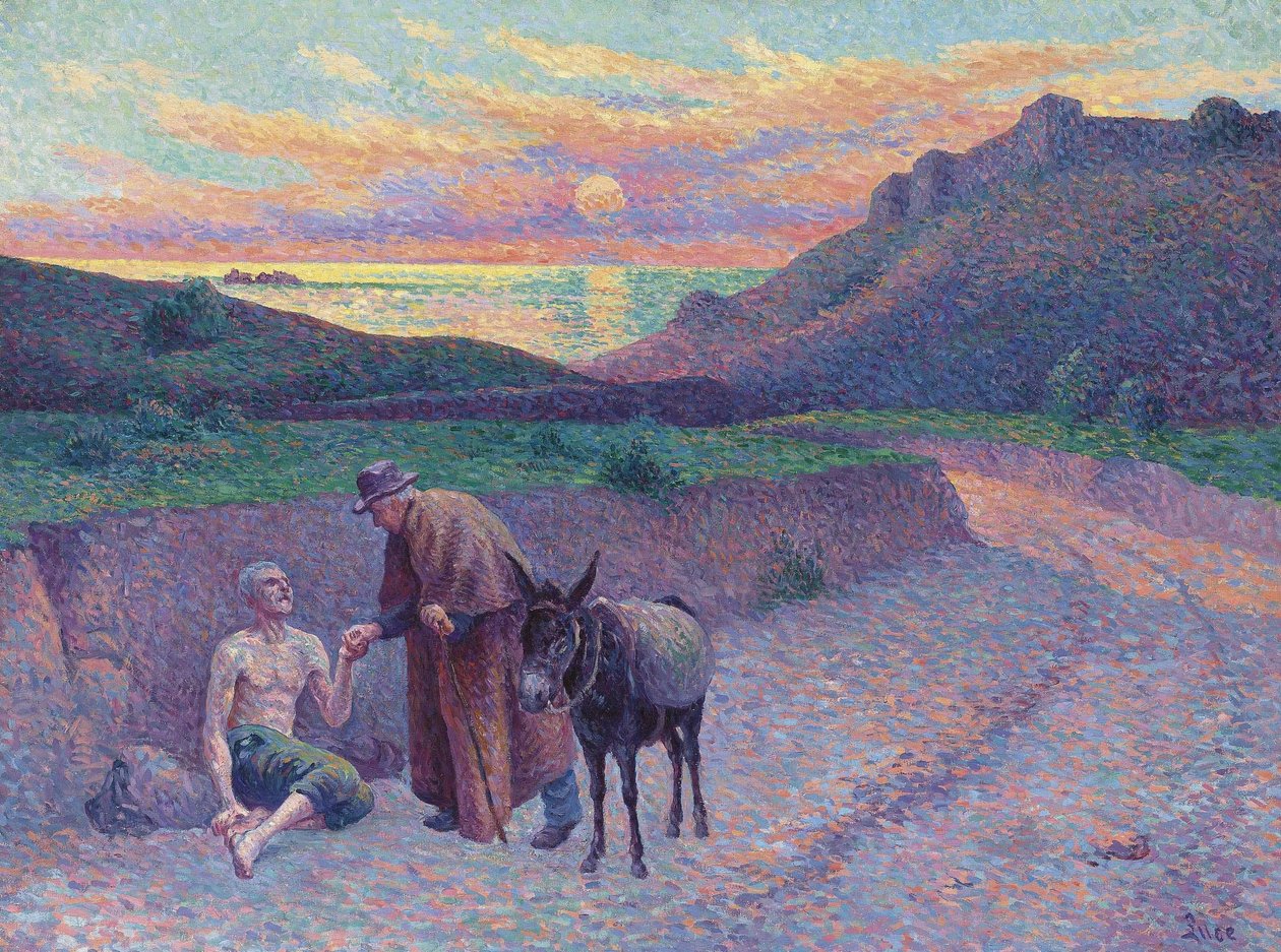 O bom samaritano de Maximilien Luce