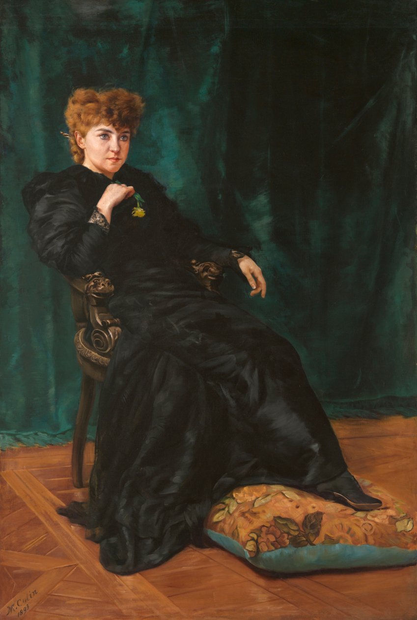 Minnie Maddern Fiske, 1893. de Maximilien Colin