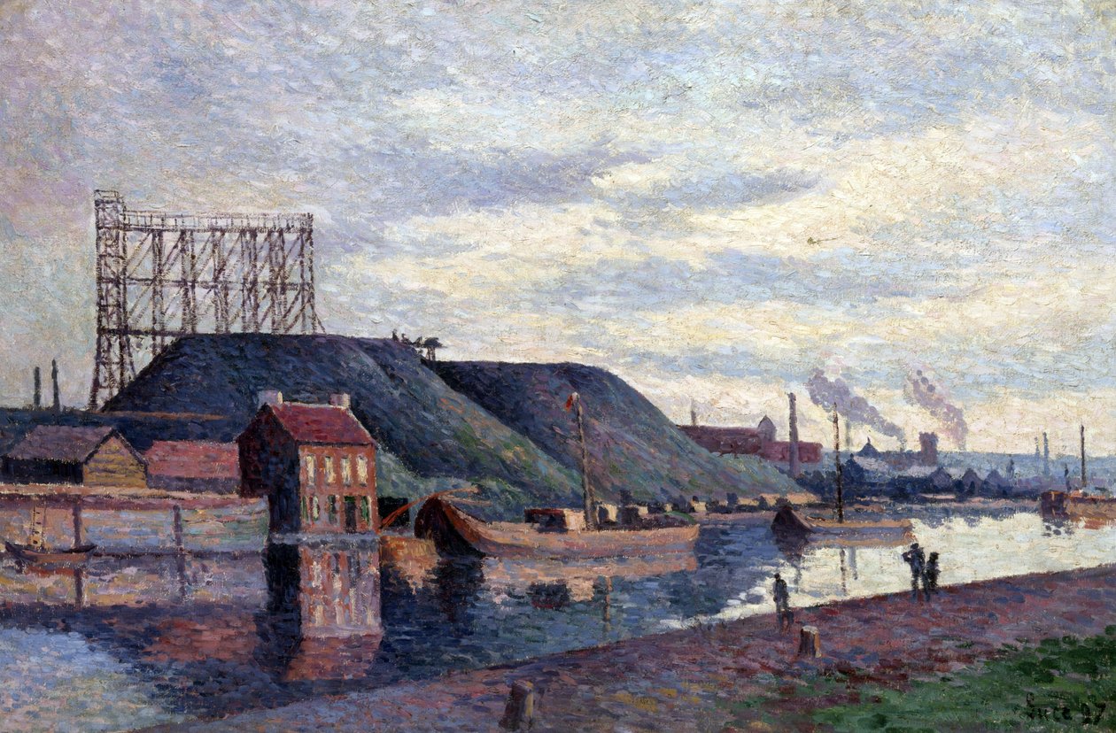 Os escombros do Sacré Madame de Maximilien Luce