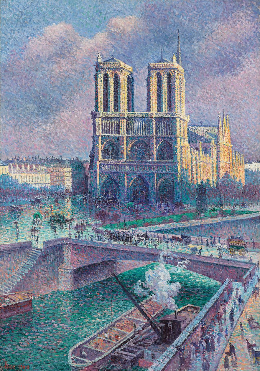 Notre-Dame de Paris, 1900 de Maximilien Luce