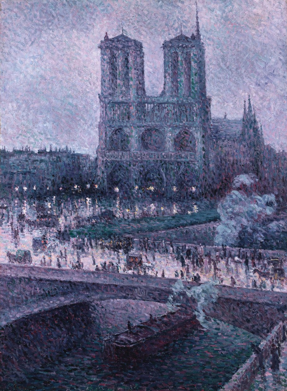 Notre Dame, c.1900 de Maximilien Luce