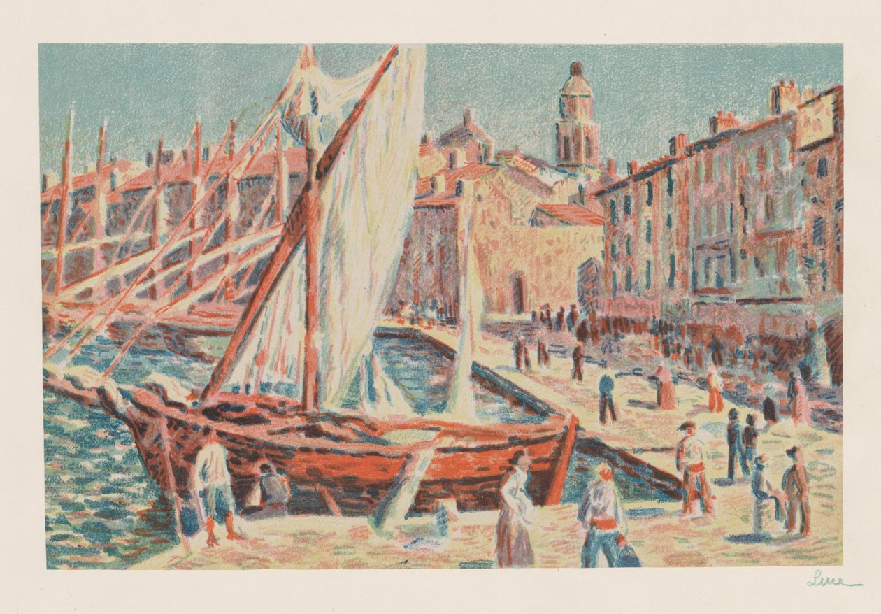 Saint-Tropez, 1897. de Maximilien Luce