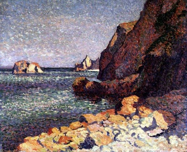 Mar e Pedras, Agay de Maximilien Luce