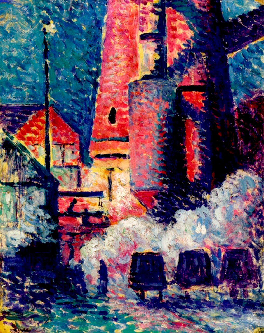 Fornos altos de Maximilien Luce