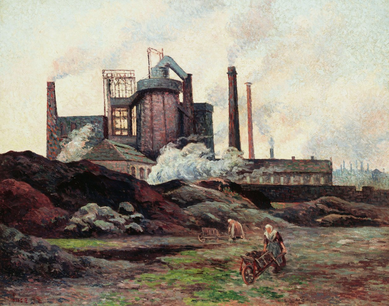 A fábrica, 1898 de Maximilien Luce
