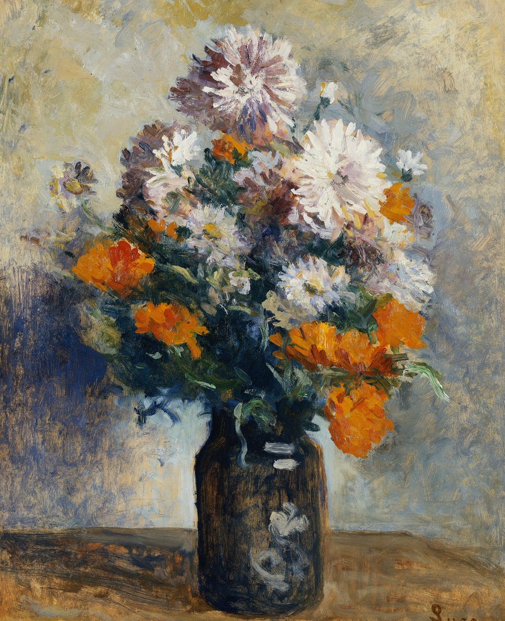 Embarcações de Dálias, de Maximilien Luce