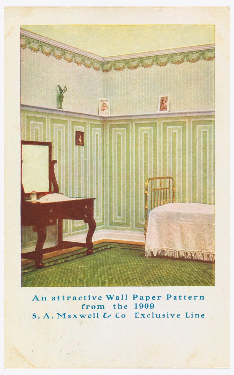 Cartão Postal, Anúncio de Cartões Comerciais de Maxwell and Co. S.A.