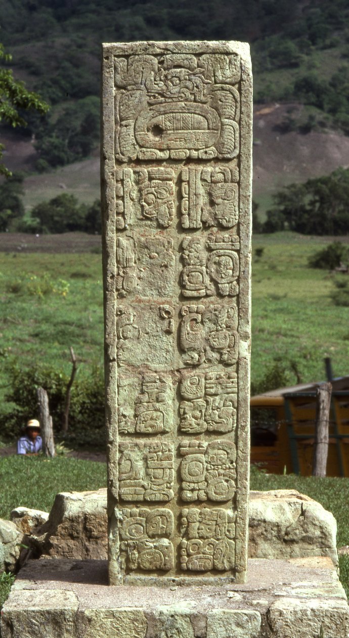 Copan Stela 6 de Mayan
