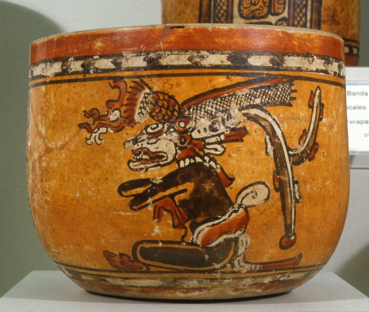 Vaso Funerário (cerâmico) de Mayan