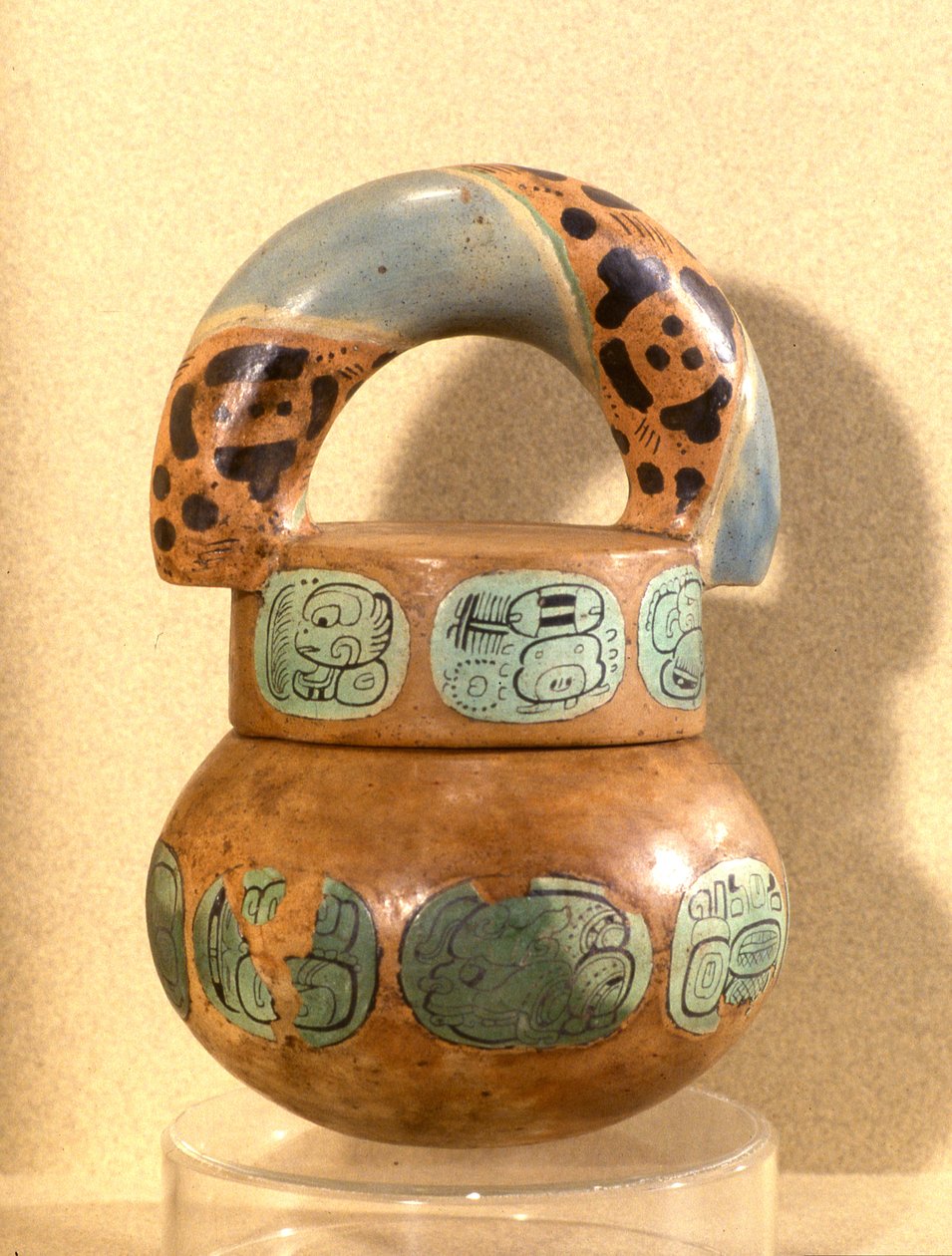 Embarcação funerária (cerâmica) de Mayan