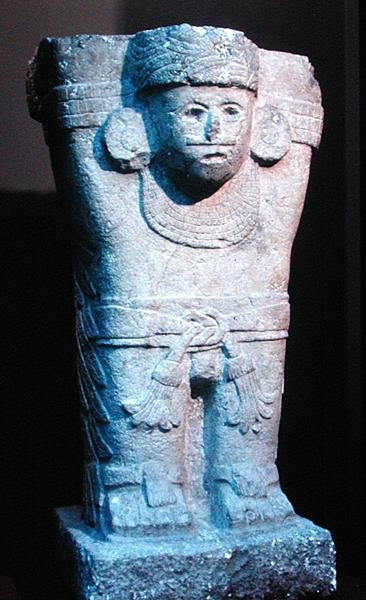 Suporte de altar na forma de Atlanta, 800-1300 dC de Mayan