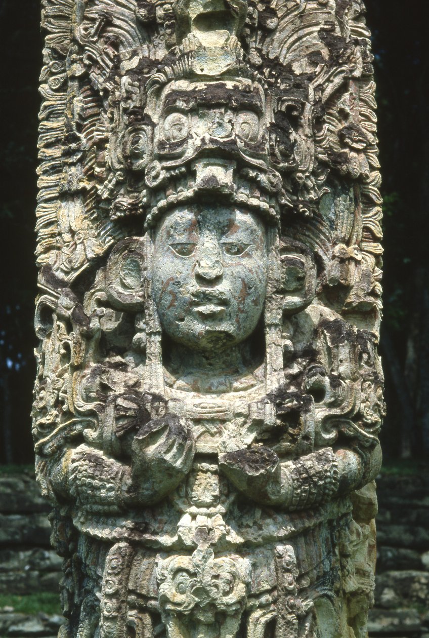 Copan Stela H. de Mayan