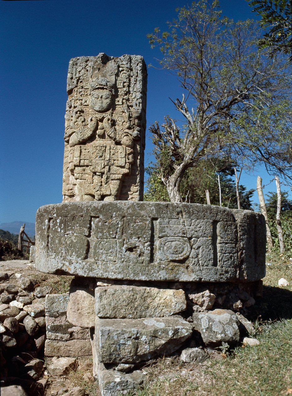 Estrela 5, 706 d.C. de Mayan
