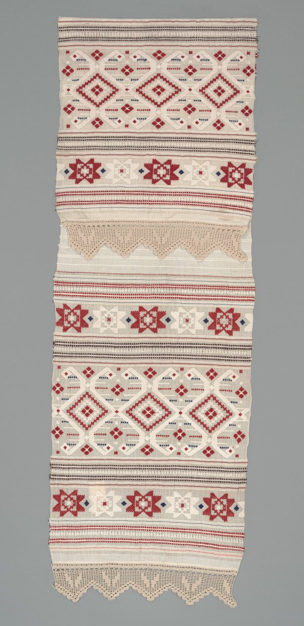 Tecido cerimonial, c.1940-1960 (algodão) de Mayan Mayan