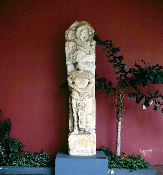Stela 15 de Piedras Negras, Peten, Guatemala, Período Clássico Final (781 d.C.) (pedra) de Mayan Mayan