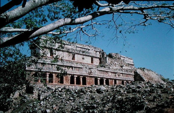 Vista do Grande Palácio (foto) de Mayan Mayan