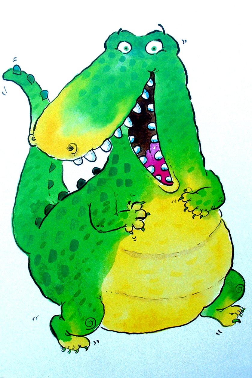 Feliz crocodilo de Maylee Christie