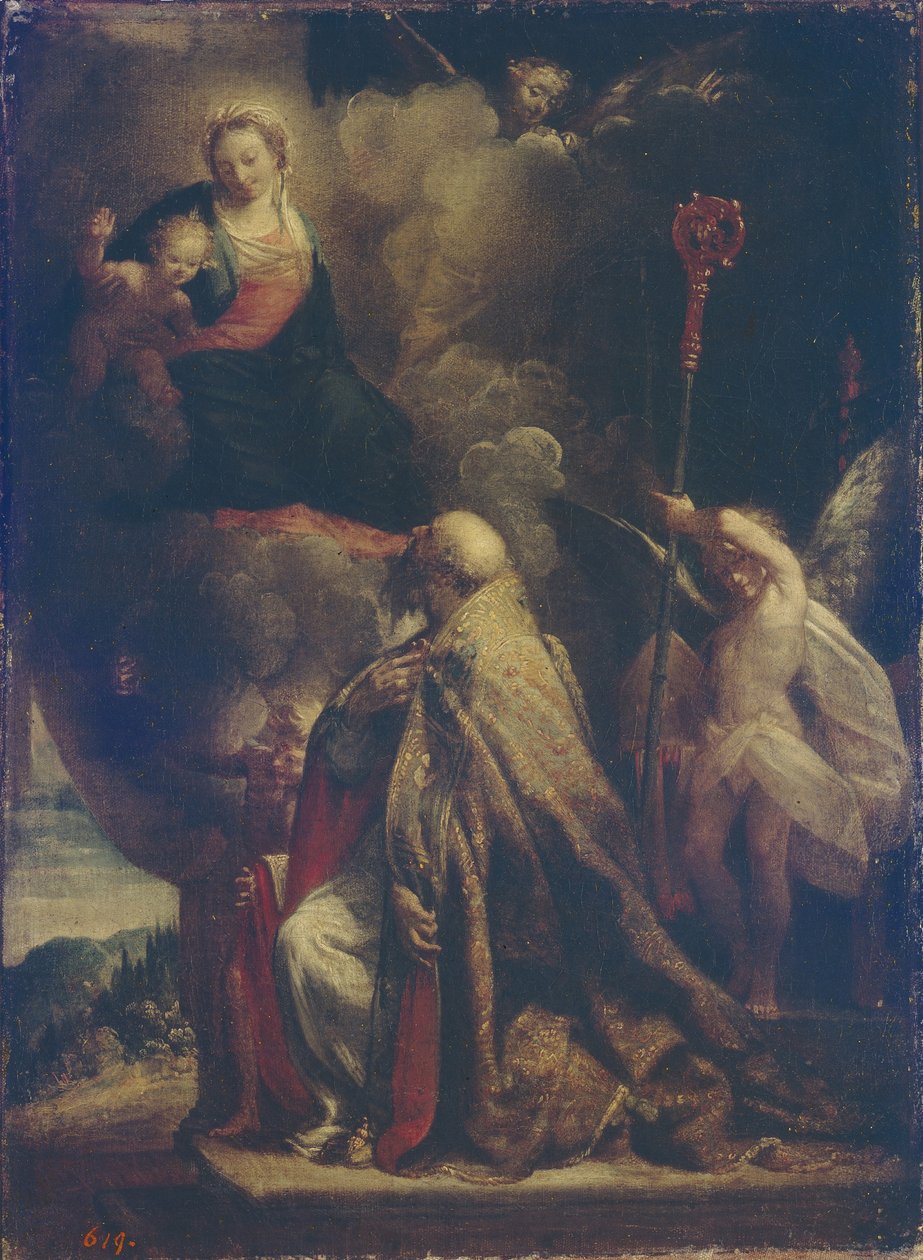 A visão de São Jorge de Mazzucchelli