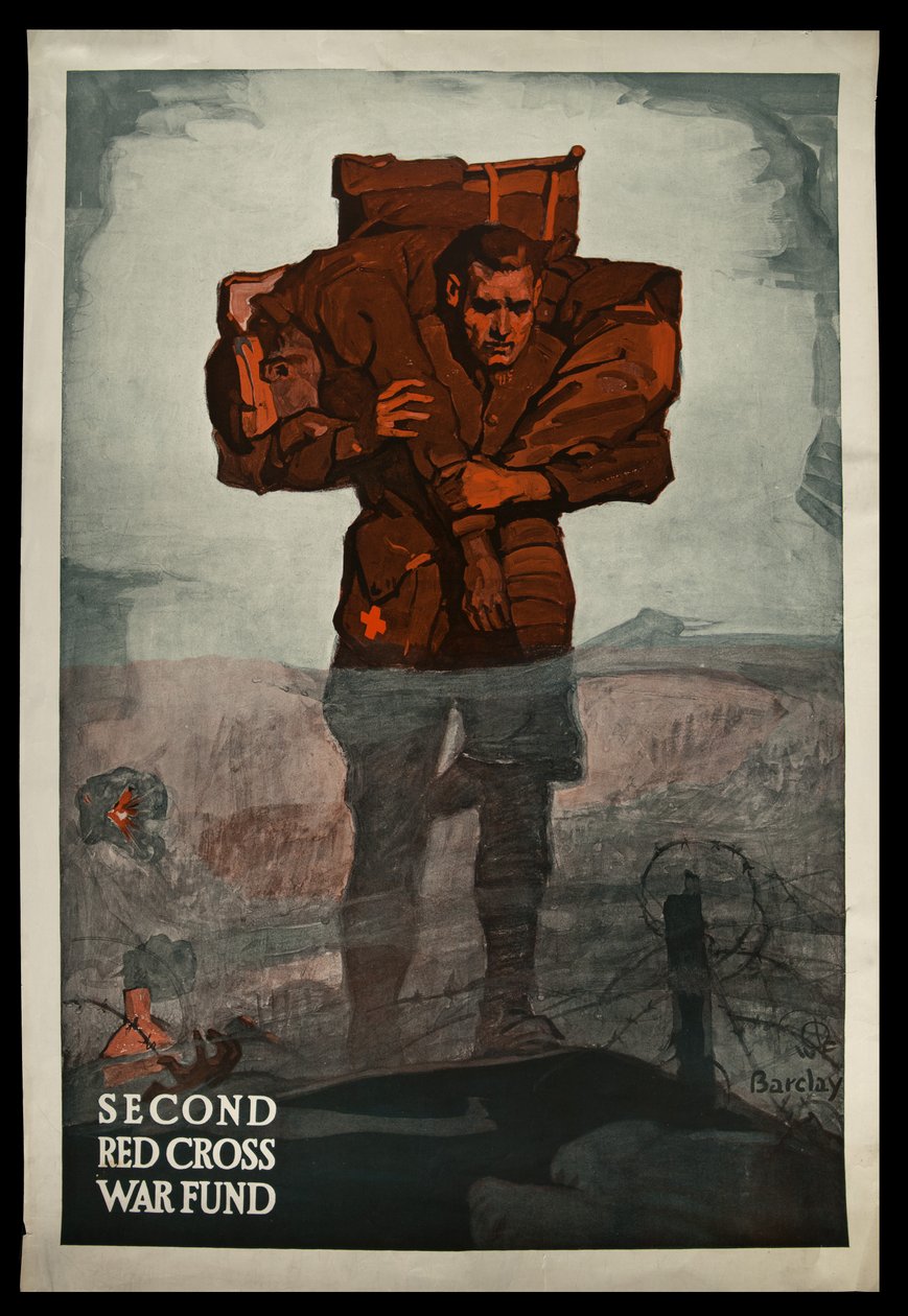 Segundo Fundo da Cruz Vermelha, 1917-1918 de McClelland Barclay