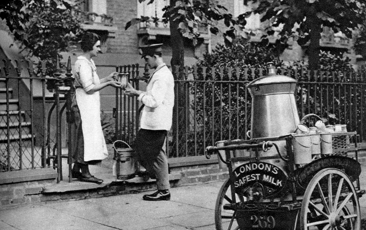 Milkman, norte de Londres, 1926-1927 de McLeish