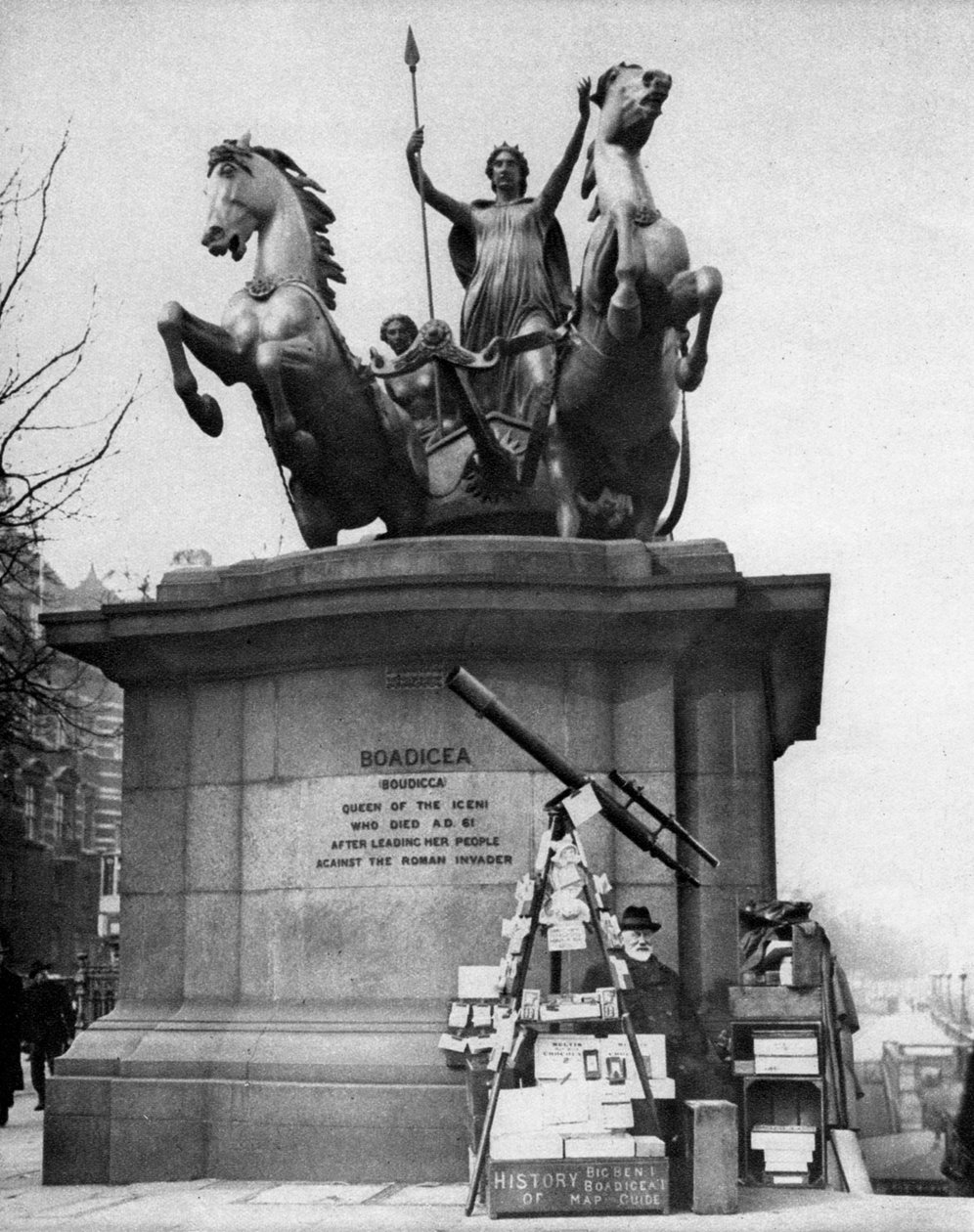 Monumento da ponte de Westminster, Londres, 1926-1927. de McLeish